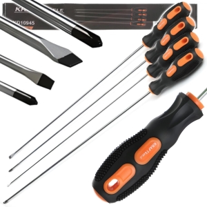 ZESTAW WKRĘTAKI DŁUGIE 450mm ŚRUBOKRĘTY SAMOCHODOWE WARSZTATOWE PH SL x 4