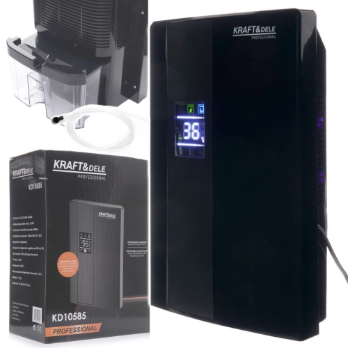 OSUSZACZ POWIETRZA POCHŁANIACZ WILGOCI 120W PILOT 2000ml WYŚWIETLACZ LED